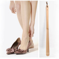 Factory outlet wooden shoehorn with long Custom wooden long shoehorn